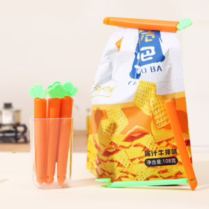 胡蘿蔔冰箱貼封口夾