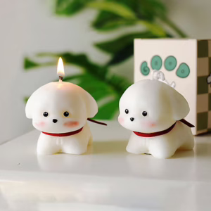 小狗香氛蠟燭擺件